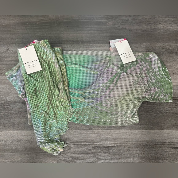 Poster girl Set NWT sana mini skirt & Jana crop top - Picture 7 of 7